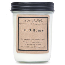 Load image into Gallery viewer, 1803 House Soy Jar Candle Made in America