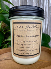 Load image into Gallery viewer, 1803 Lavender and Lemongrass Jar Candle