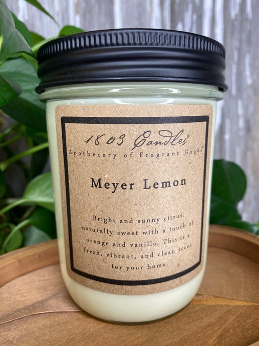 1803 Meyer Lemon Jar Candle