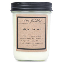 Load image into Gallery viewer, Meyer Lemon Soy Jar Candle Made in America
