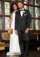 Load image into Gallery viewer, Jackson James Slim Fit Tuxedo Coat - Super 120's - Black