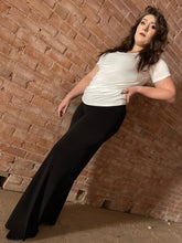 Load image into Gallery viewer, Tailored West Palazzo Pant Black
