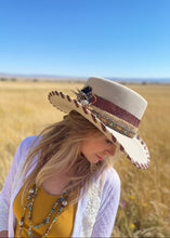 Load image into Gallery viewer, Customized one of a kind Renegade Ellsworth Western Hat Mist