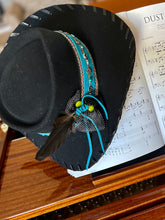 Load image into Gallery viewer, Customizable Renegade Ellsworth Western Hat Black