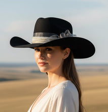 Load image into Gallery viewer, Customized Black Bailey Renegade Hickstead Western Hat