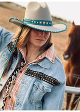 Load image into Gallery viewer, Customized Renegade Hickstead Western Hat Mist