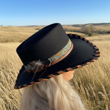 Load image into Gallery viewer, Customized Renegade® Ellsworth Western Hat Black