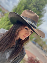 Load image into Gallery viewer, Fully Customizable Tombstone 2X Western Hat - Pecan