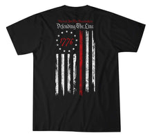 Load image into Gallery viewer, Defend the Line Short Sleeve Tee - Black