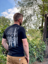 Load image into Gallery viewer, Howitzer Defend the Line Men's Short Sleeve Tee - Black