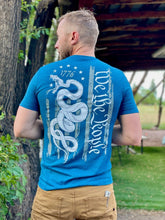 Load image into Gallery viewer, Howitzer Don't Tread on Me Short Sleeve Tee - Monaco Blue
