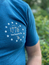 Load image into Gallery viewer, Howitzer Don't Tread on Me Short Sleeve Tee - Monaco Blue