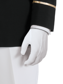 Men's Formal Gloves - White