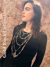 Load image into Gallery viewer, Tailored West Jewelry Gold Rush Collection Necklaces handmade in America USA