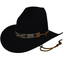 Load image into Gallery viewer, Black Bailey Renegade Hickstead Western Hat