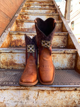 Load image into Gallery viewer, Men's Freedom Flag Boot - Brown