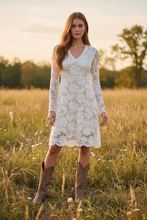 Load image into Gallery viewer, Modern Romance Lace Dress - Ivory