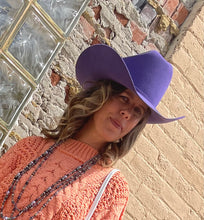 Load image into Gallery viewer, Fully Customizable Lightning 4X Western Hat - Heliotrope Purple
