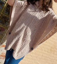 Load image into Gallery viewer, Aran Batwing Jacket - Parsnip