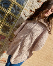 Load image into Gallery viewer, Aran Batwing Jacket - Parsnip