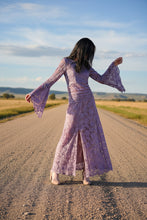 Load image into Gallery viewer, Tailored West Lavender Dusk West Lace Skirt