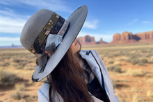 Load image into Gallery viewer, Quality Customized Bailey Hat with Leather Brim and Stitching