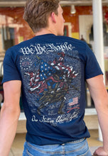 Load image into Gallery viewer, Nation Under God Short Sleeve Tee - Abyss Blue