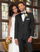 Load image into Gallery viewer, Jackson James Slim Fit Tuxedo Coat - Super 120's - Black