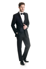 Load image into Gallery viewer, Jackson James Slim Fit Tuxedo Coat - Super 120's - Black
