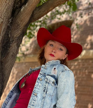Load image into Gallery viewer, Lightning 4X Western Hat - Red by Bailey