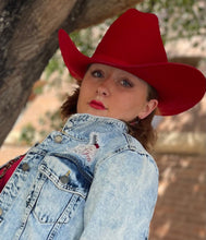 Load image into Gallery viewer, Lightning 4X Western Hat - Red by Bailey