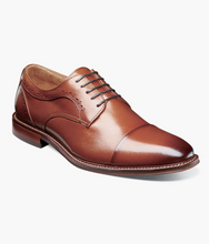 Load image into Gallery viewer, Men's MADDOX Cap Toe Oxford Shoes - Cognac