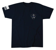 Load image into Gallery viewer, Matthew 5:9 Short Sleeve Tee - Abyss Blue