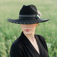 Load image into Gallery viewer, Customized Renegade Cowpuncher hat black