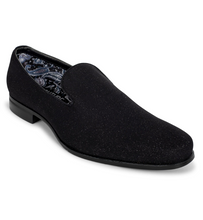 Load image into Gallery viewer, Men's Subtle Sparkle Shoes Black