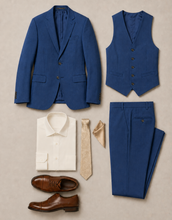 Load image into Gallery viewer, *CUSTOM* Michael Kors Performance Stretch Suit - Blue
