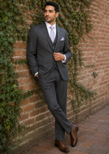 Load image into Gallery viewer, *CUSTOM* Michael Kors Super 130's Sterling Wedding Suit - Steel Grey