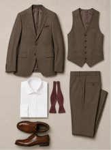 Load image into Gallery viewer, *CUSTOM* Ike Evening Archer Suit Pants - Brown