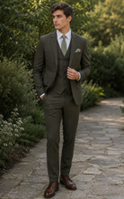 Load image into Gallery viewer, *CUSTOM* Couture 1910 Slim Fit Suit - Olive