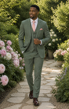 Load image into Gallery viewer, *CUSTOM* Couture 1910 Slim Fit Suit - Forest Green