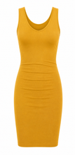 Load image into Gallery viewer, One-Size Reversible V-Neck/Scoop Neck Thigh-Length Layering Sleeveless Dress/Top