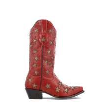 Load image into Gallery viewer, Marfa Boots - Red and Bone