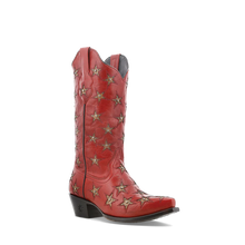 Load image into Gallery viewer, Marfa Boots - Red and Bone
