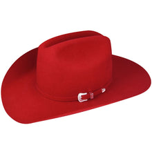 Load image into Gallery viewer, Lightning 4X Western Hat Red 2