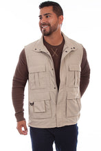 Load image into Gallery viewer, Men's Multi Pocket Vest - Stone
