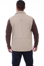 Load image into Gallery viewer, Men's Multi Pocket Vest - Stone