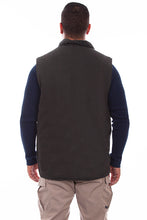 Load image into Gallery viewer, Men's Canvas Zip Front Vest - Charcoal
