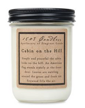 Load image into Gallery viewer, 1803 Cabin on the Hill Jar Candle