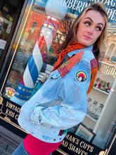 Load image into Gallery viewer, Cortez Distressed Denim Jacket
