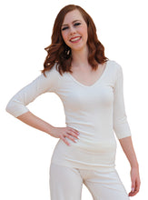 Load image into Gallery viewer, Three-Quarter Sleeve Reversible Top